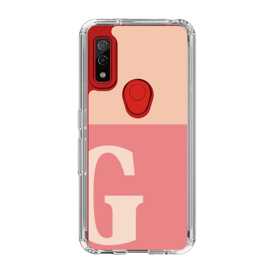 Slim Protection Case［ Original - initial two tone - G pink ］
