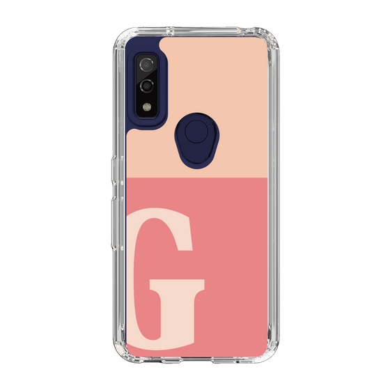 Slim Protection Case［ Original - initial two tone - G pink ］