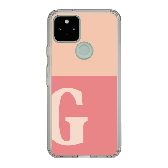 Slim Protection Case［ Original - initial two tone - G pink ］