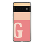 Slim Protection Case［ Original - initial two tone - G pink ］