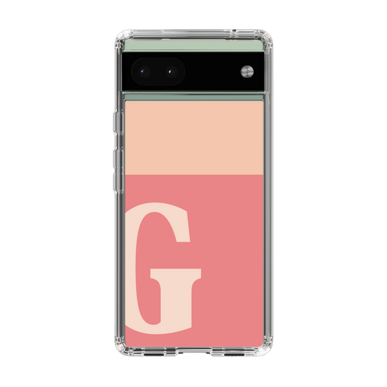 Slim Protection Case［ Original - initial two tone - G pink ］