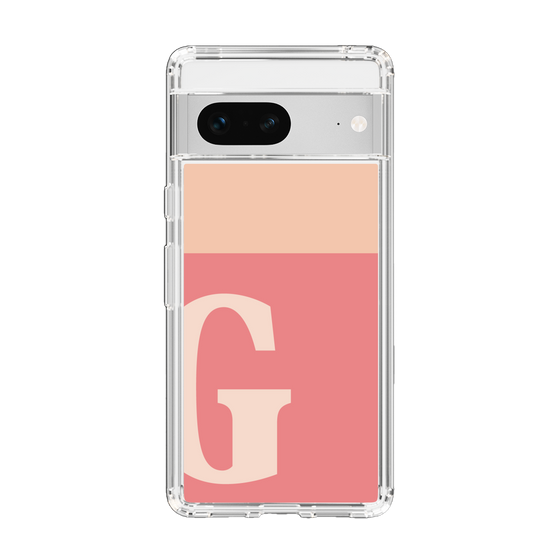 Slim Protection Case［ Original - initial two tone - G pink ］