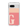 Slim Protection Case［ Original - initial two tone - G pink ］