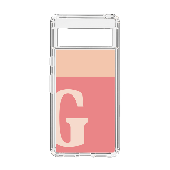 Slim Protection Case［ Original - initial two tone - G pink ］