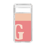 Slim Protection Case［ Original - initial two tone - G pink ］