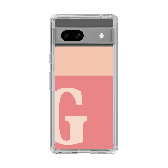 Slim Protection Case［ Original - initial two tone - G pink ］