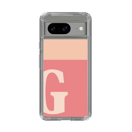 Slim Protection Case［ Original - initial two tone - G pink ］