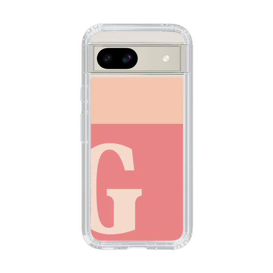 Slim Protection Case［ Original - initial two tone - G pink ］