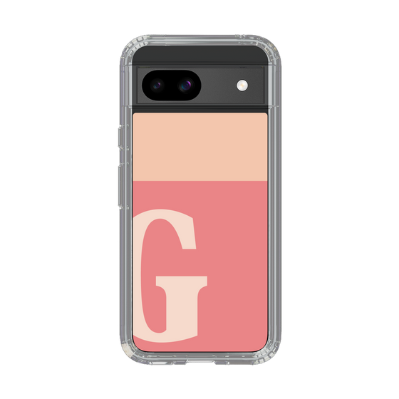 Slim Protection Case［ Original - initial two tone - G pink ］