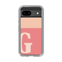 Slim Protection Case［ Original - initial two tone - G pink ］