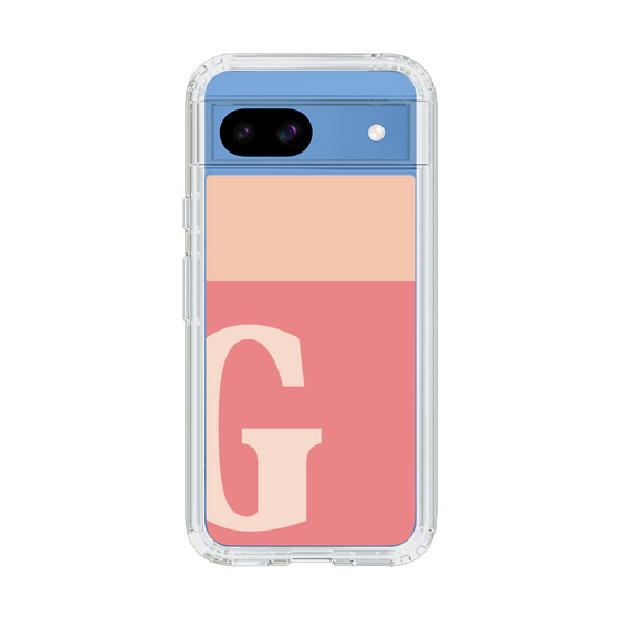 Slim Protection Case［ Original - initial two tone - G pink ］