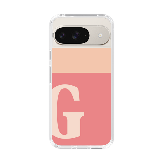 Slim Protection Case［ Original - initial two tone - G pink ］