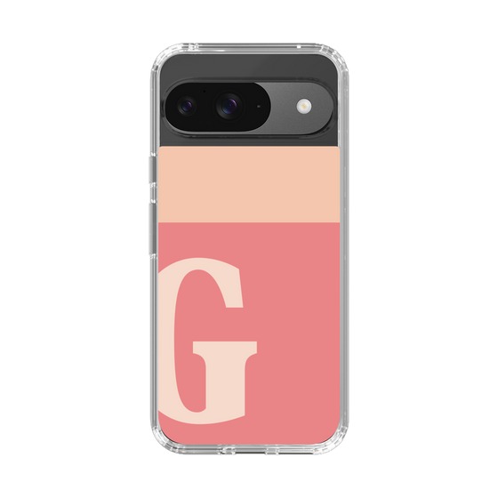 Slim Protection Case［ Original - initial two tone - G pink ］