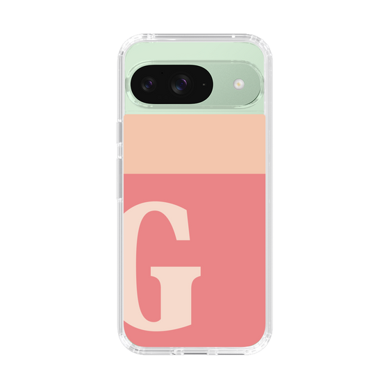 Slim Protection Case［ Original - initial two tone - G pink ］