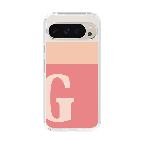 Slim Protection Case［ Original - initial two tone - G pink ］
