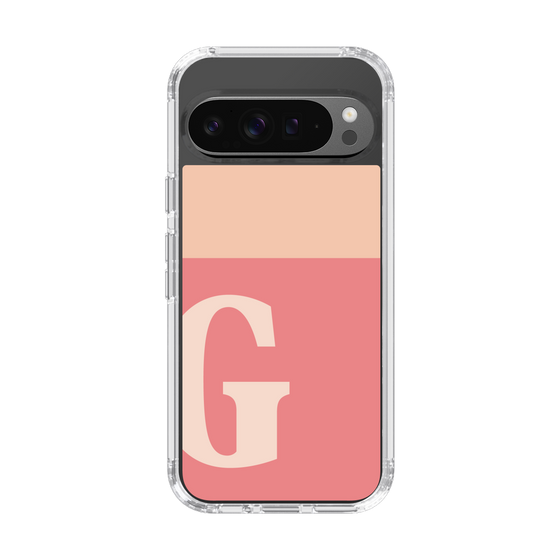 Slim Protection Case［ Original - initial two tone - G pink ］
