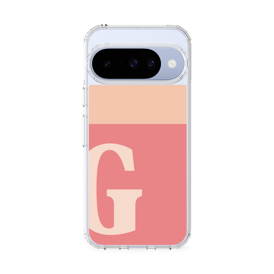 Slim Protection Case［ Original - initial two tone - G pink ］