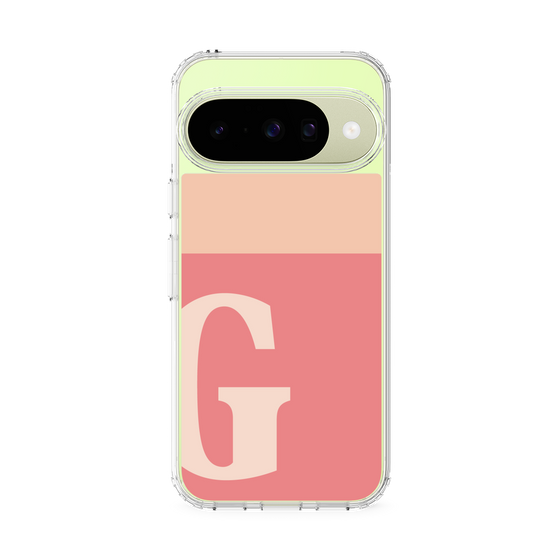 Slim Protection Case［ Original - initial two tone - G pink ］