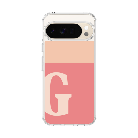 Slim Protection Case［ Original - initial two tone - G pink ］