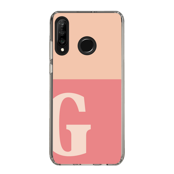 Slim Protection Case［ Original - initial two tone - G pink ］