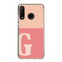 Slim Protection Case［ Original - initial two tone - G pink ］