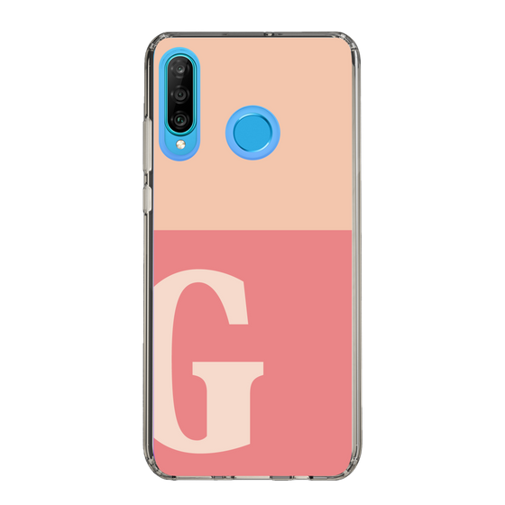 Slim Protection Case［ Original - initial two tone - G pink ］
