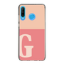 Slim Protection Case［ Original - initial two tone - G pink ］