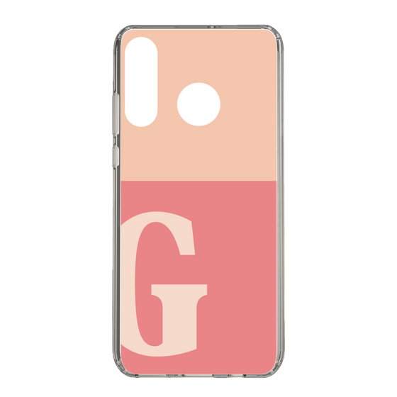 Slim Protection Case［ Original - initial two tone - G pink ］