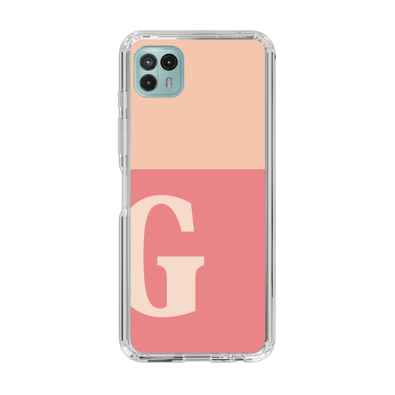 Slim Protection Case［ Original - initial two tone - G pink ］