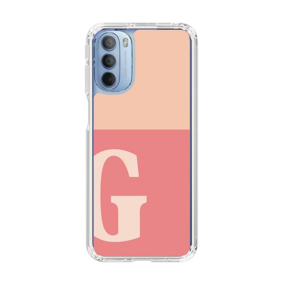 Slim Protection Case［ Original - initial two tone - G pink ］