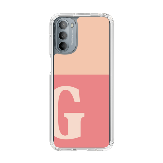 Slim Protection Case［ Original - initial two tone - G pink ］