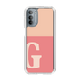 Slim Protection Case［ Original - initial two tone - G pink ］
