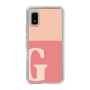 Slim Protection Case［ Original - initial two tone - G pink ］