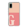 Slim Protection Case［ Original - initial two tone - G pink ］