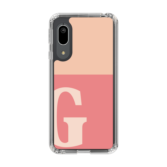 Slim Protection Case［ Original - initial two tone - G pink ］