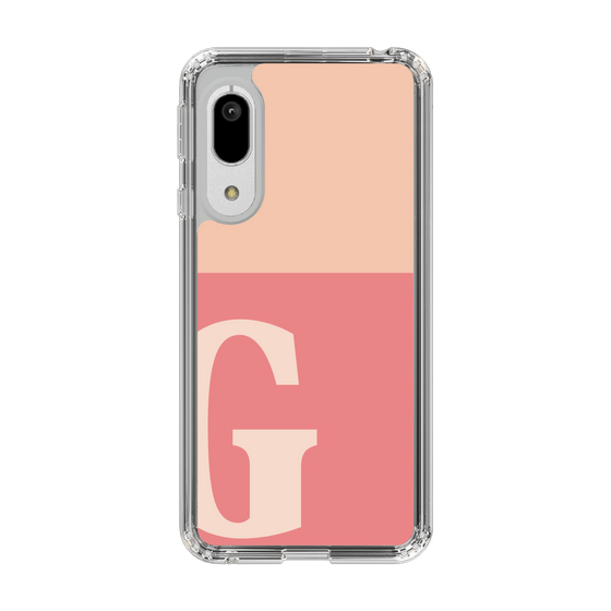 Slim Protection Case［ Original - initial two tone - G pink ］