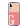 Slim Protection Case［ Original - initial two tone - G pink ］