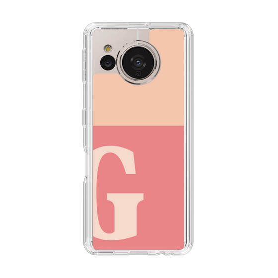 Slim Protection Case［ Original - initial two tone - G pink ］