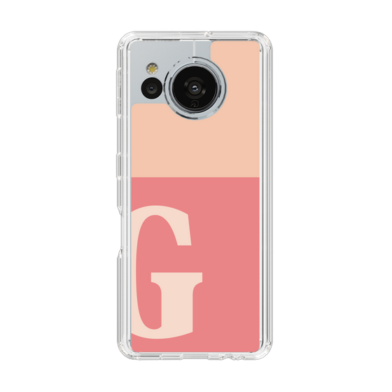Slim Protection Case［ Original - initial two tone - G pink ］