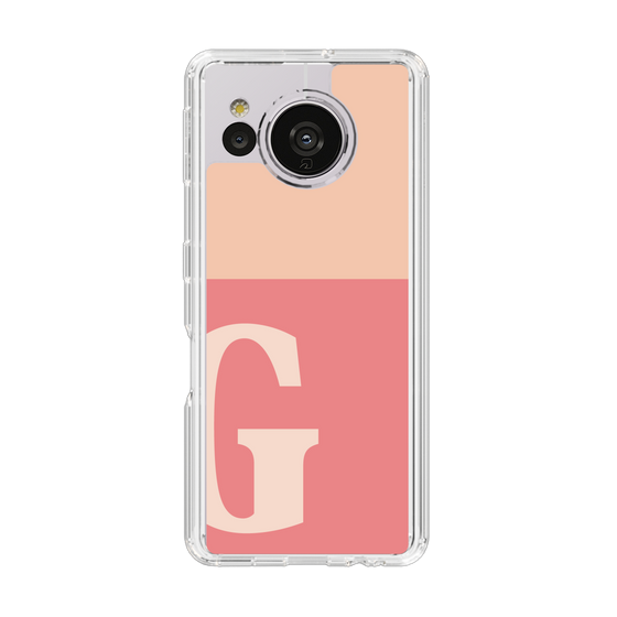 Slim Protection Case［ Original - initial two tone - G pink ］