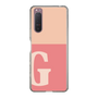 Slim Protection Case［ Original - initial two tone - G pink ］