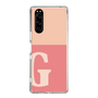 Slim Protection Case［ Original - initial two tone - G pink ］