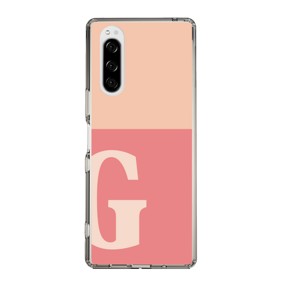 Slim Protection Case［ Original - initial two tone - G pink ］