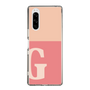 Slim Protection Case［ Original - initial two tone - G pink ］