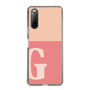 Slim Protection Case［ Original - initial two tone - G pink ］