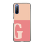 Slim Protection Case［ Original - initial two tone - G pink ］