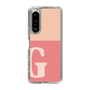 Slim Protection Case［ Original - initial two tone - G pink ］