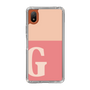 Slim Protection Case［ Original - initial two tone - G pink ］