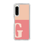Slim Protection Case［ Original - initial two tone - G pink ］
