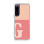 Slim Protection Case［ Original - initial two tone - G pink ］